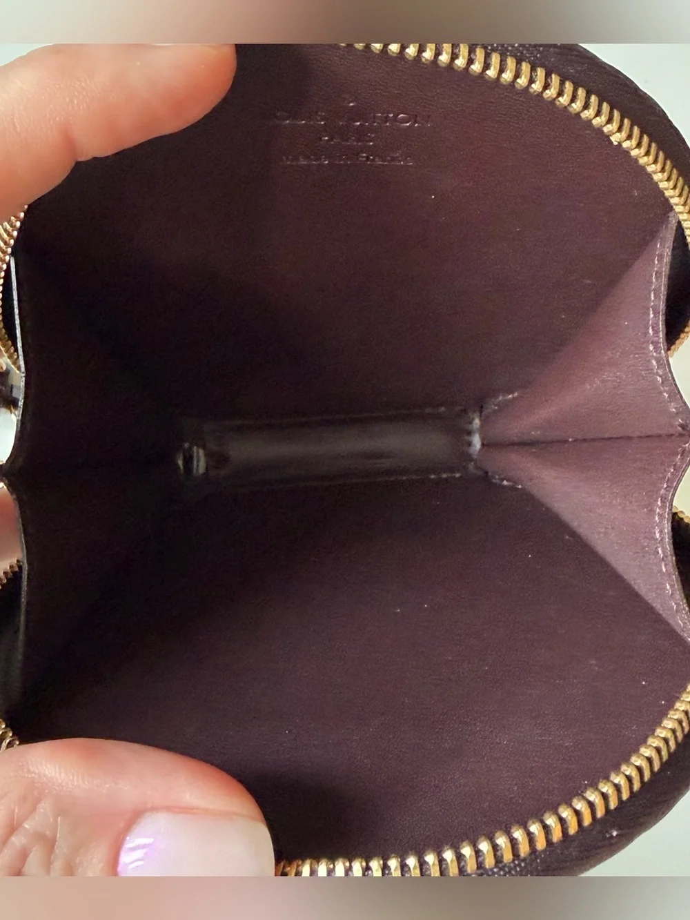 Louis Vuitton Animania Ecureuil Squirrel Coin Purse Amarante Vernis M91386
